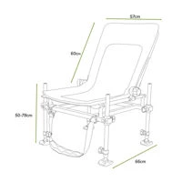 Korum Supa Lite Stretch Feeder Chair S23